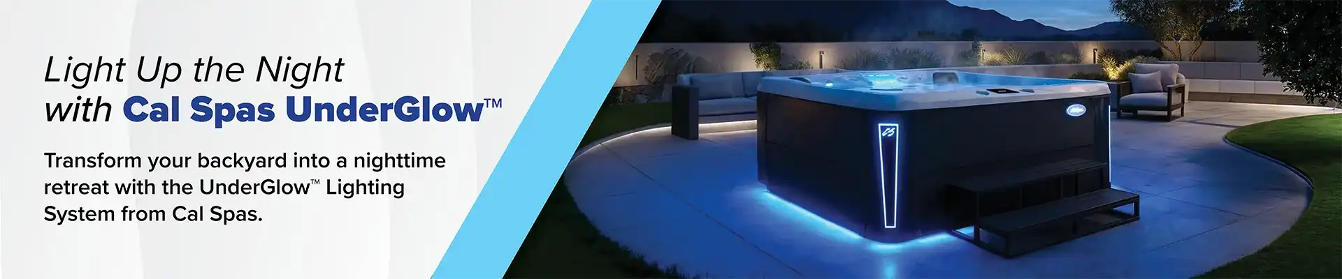 Calspas hot tub being used in a family setting - Roseburg